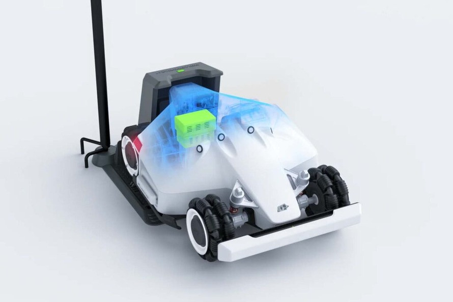 Výkonná baterie a automatické dobíjení