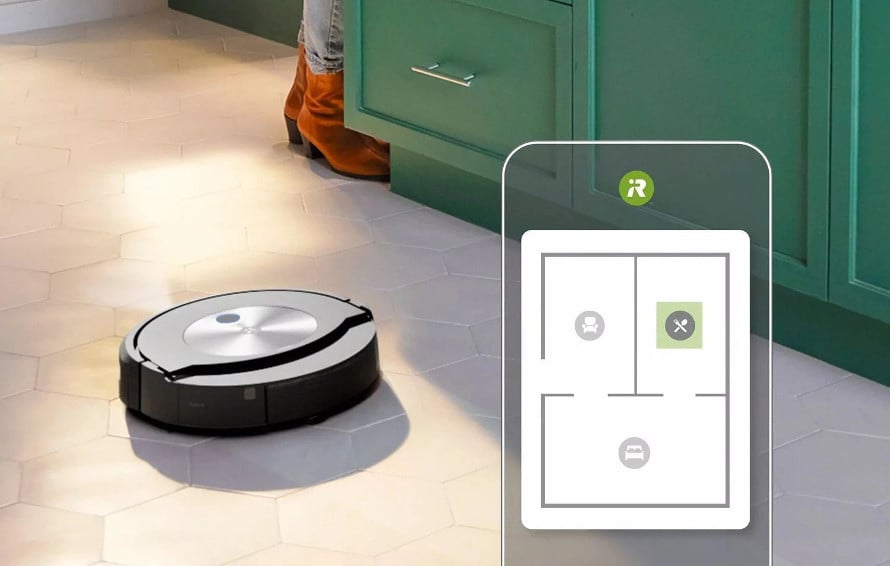 Mobilní aplikace iRobot HOME s technologií iRobot Genius