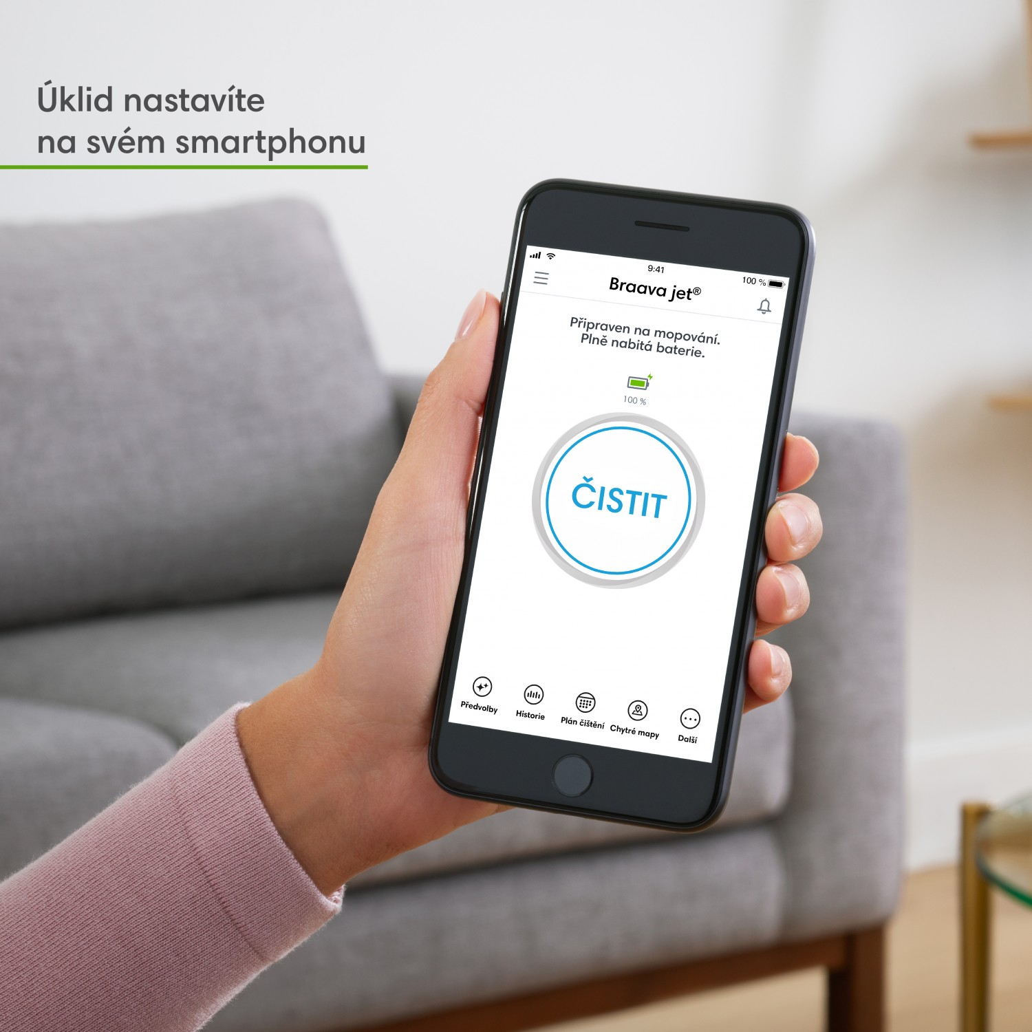 Aplikace iRobot HOME