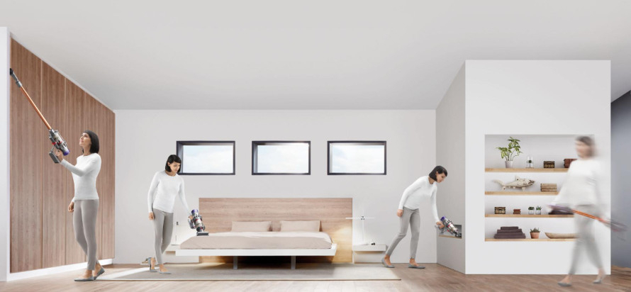 Lze využívat pro úklid vysoko nad hlavou