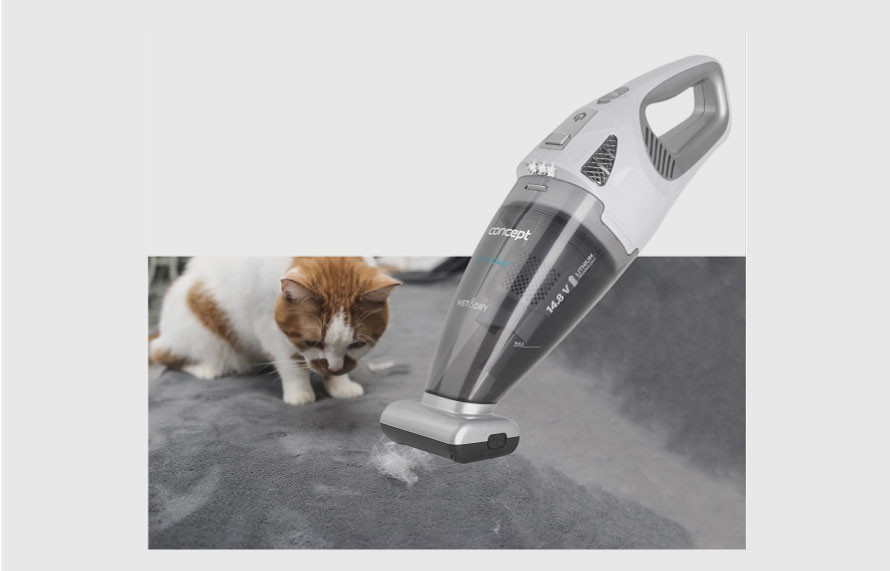 PET motorizovaný turbokartáč – specialista na chlupy