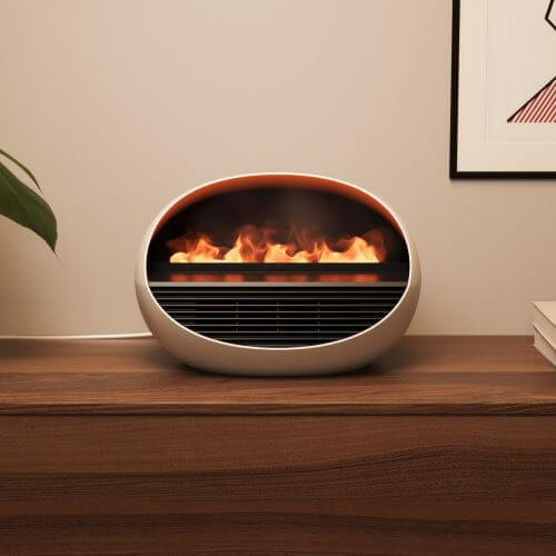 Elektrický krb, který hřeje a voní