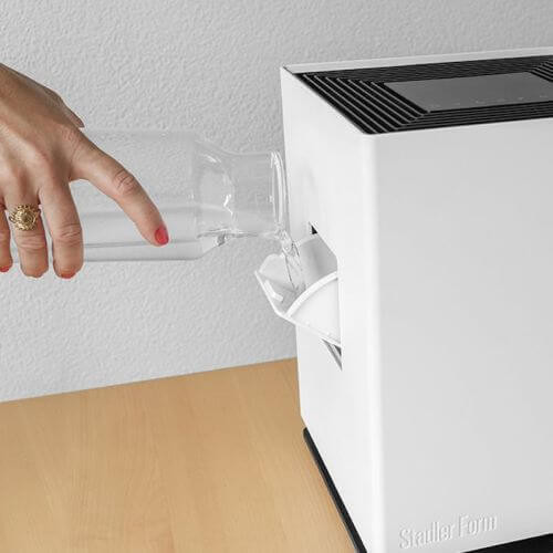 Doplňování vody zboku během provozu