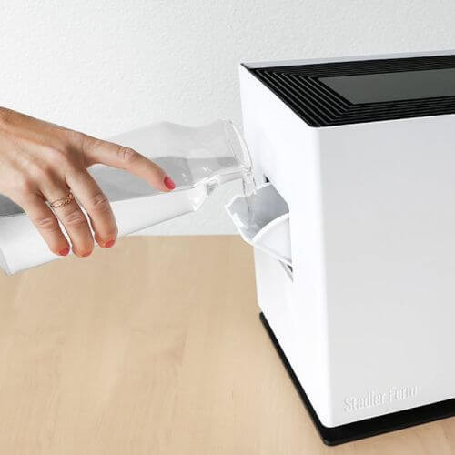 Doplňování vody zboku během provozu