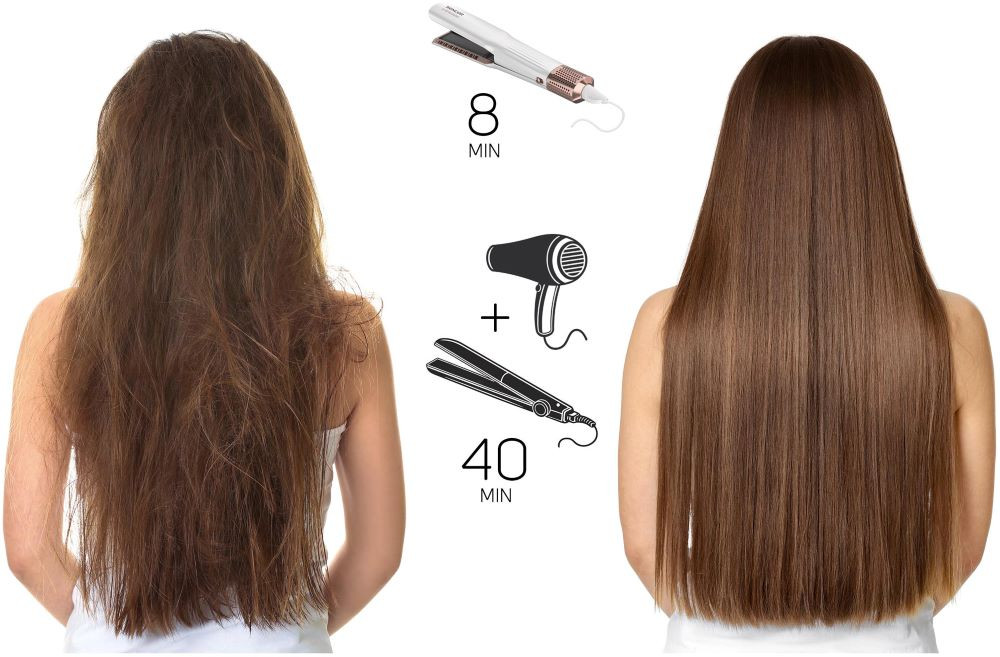 Vlasy vysuší i narovná během chvilky