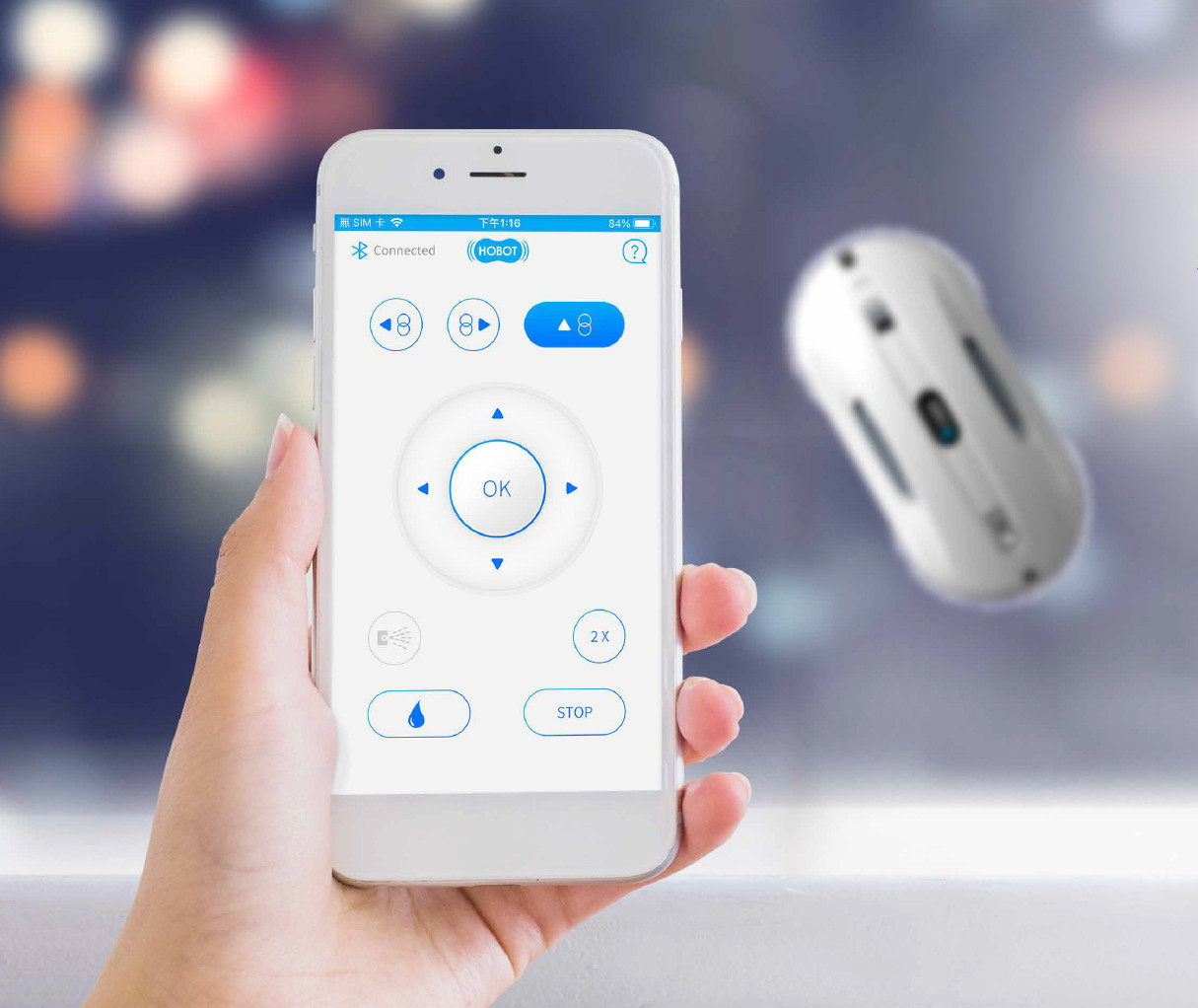 Ovládání pomocí chytrého telefonu