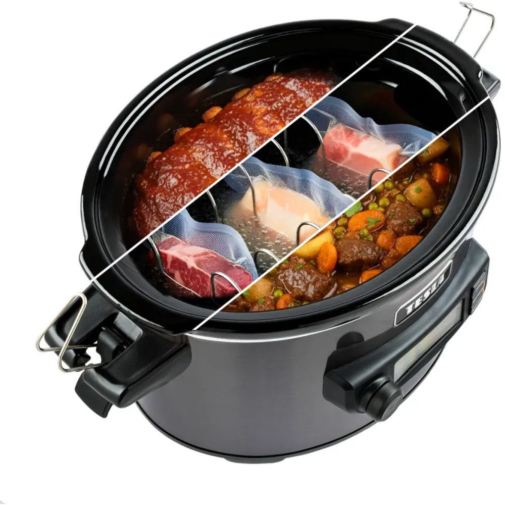 Komfortní vaření s praktickými režimy a funkcí udržení teploty