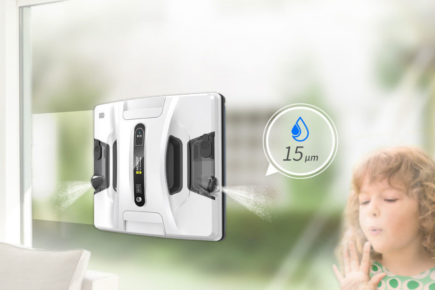 Duální ultrasonický rozprašovač vody