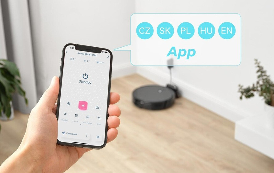 Ovládání z telefonu