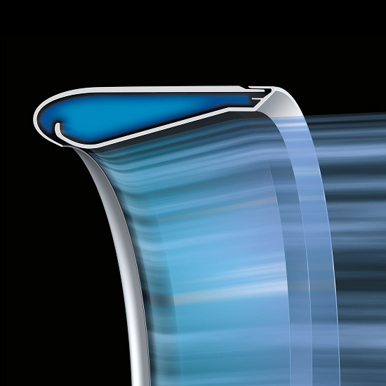 Profil ve tvaru křídla s Coandovým efektem