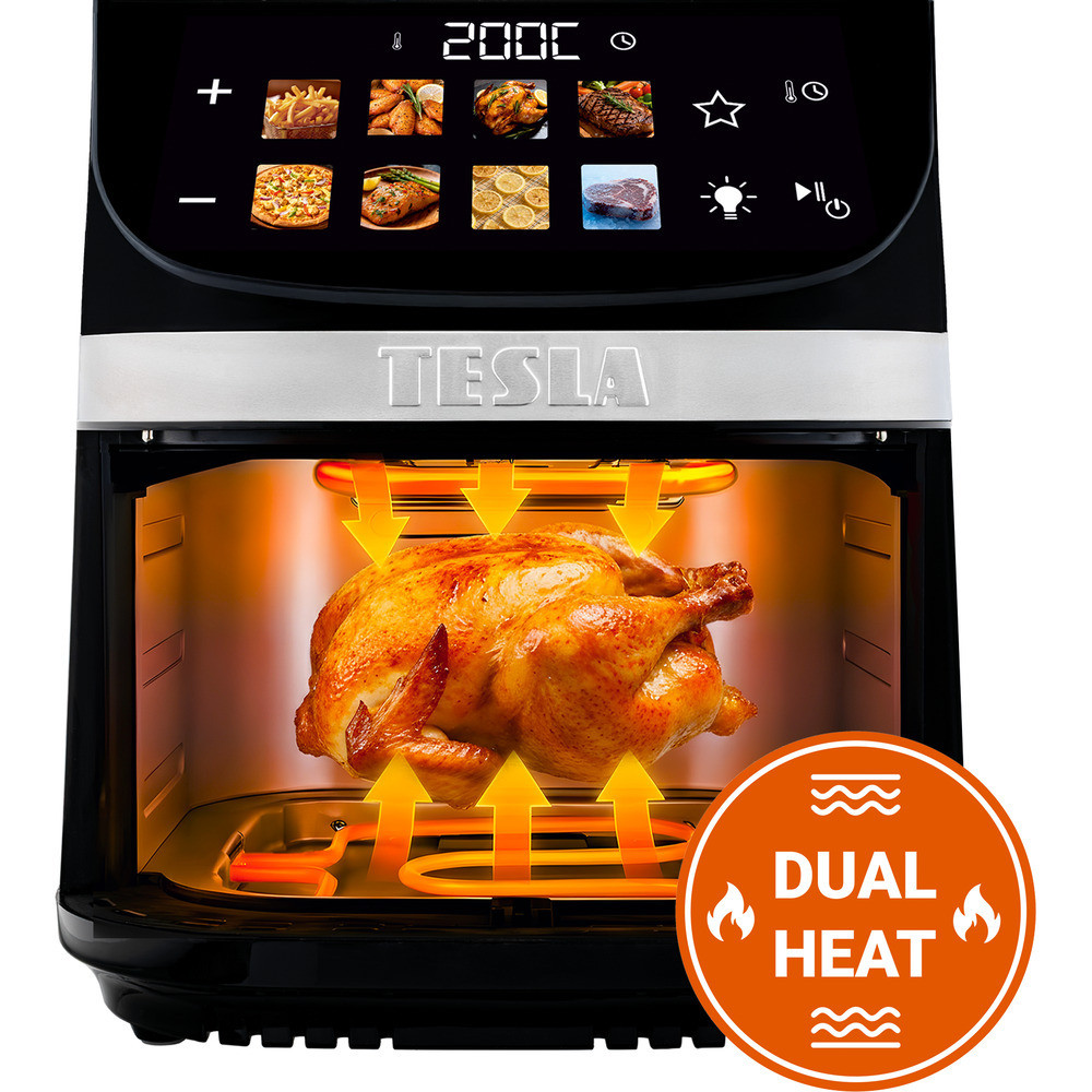 Dvojitý ohřev pro dokonalé propečení