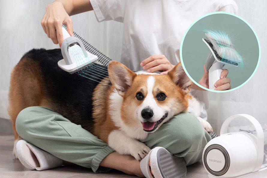 Kartáč na péči o srst