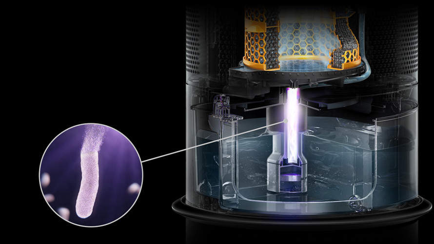 Zachycuje plyny a ultrajemné částice