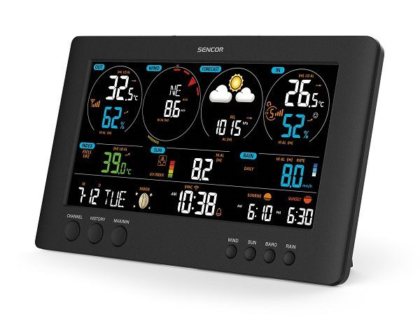 Přehledný LCD displej