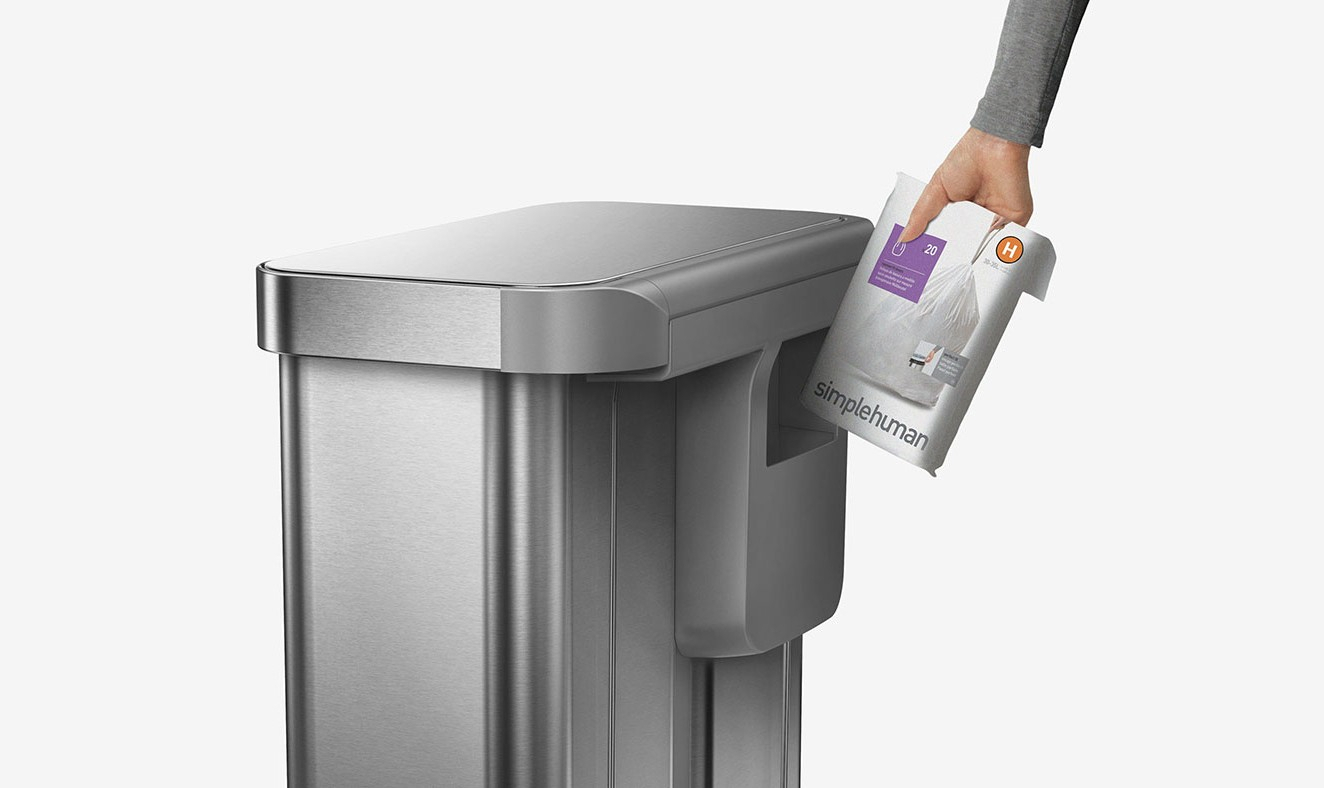 Balení náhradních sáčků