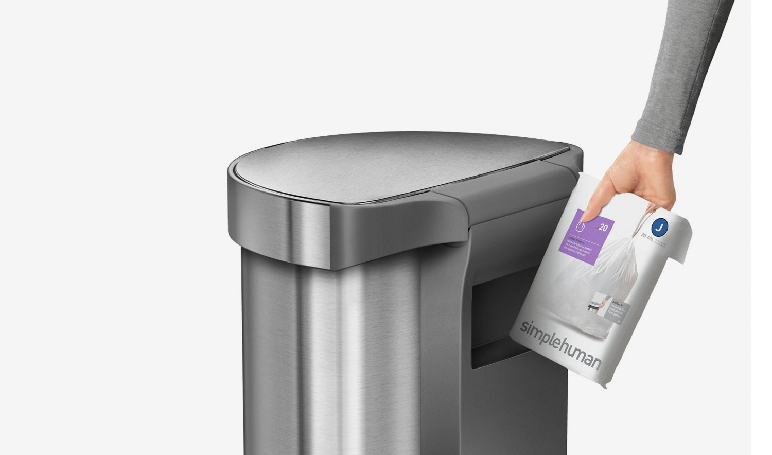 Balení náhradních sáčků