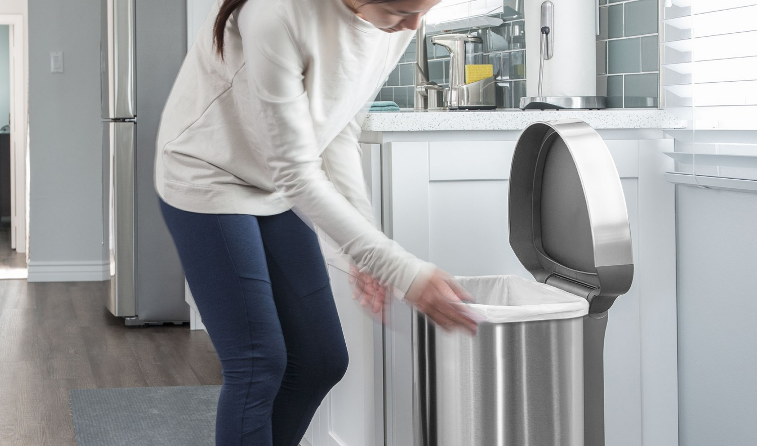 Elegantní design, snadná výměna sáčků