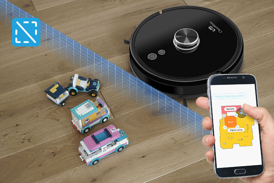 Nastavení zakázané oblasti