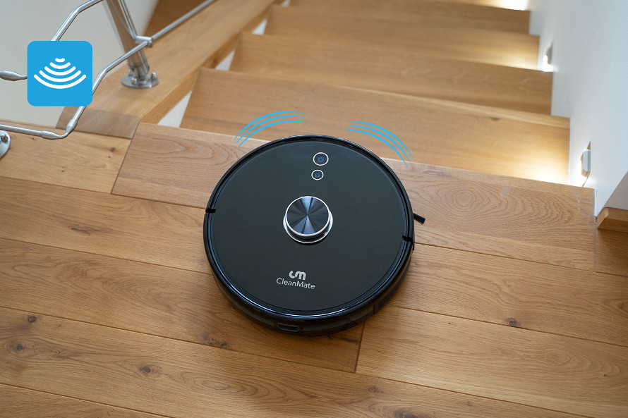 Detekce schodů a překážek