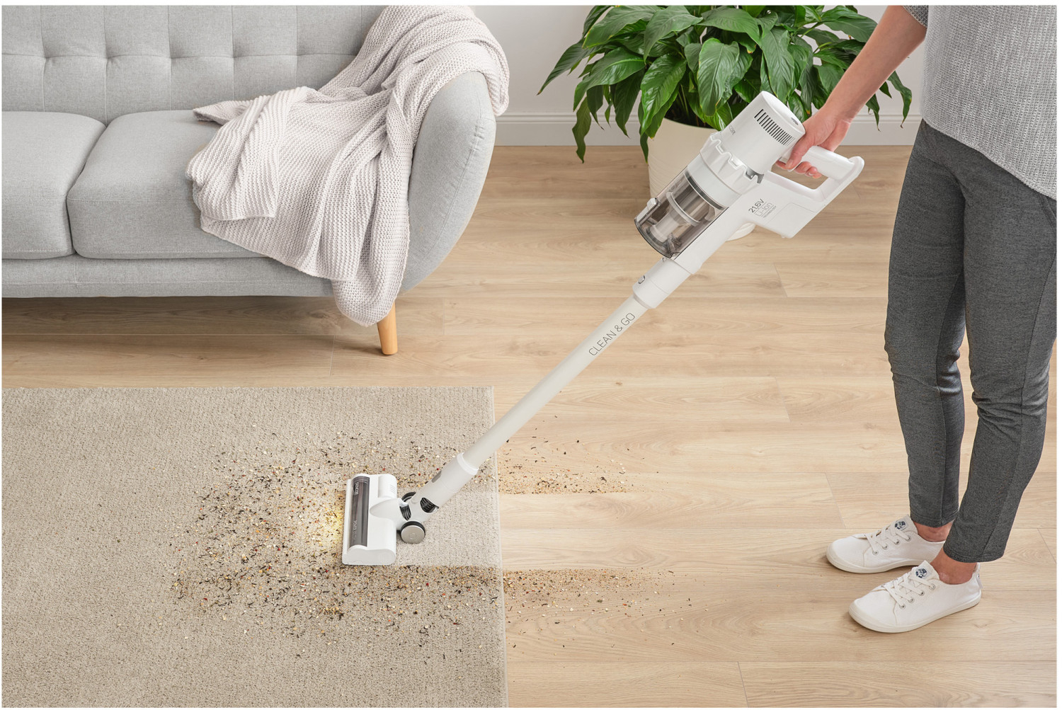 Režim TURBO, vysoký výkon a běžný úklid