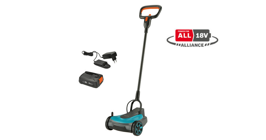 Představení aku rotační sekačky Gardena HandyMower 22/18V P4A