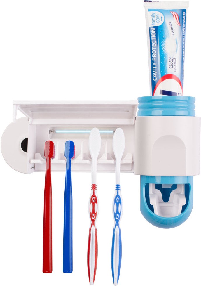 UV sterilizér s držákem zubních kartáčků