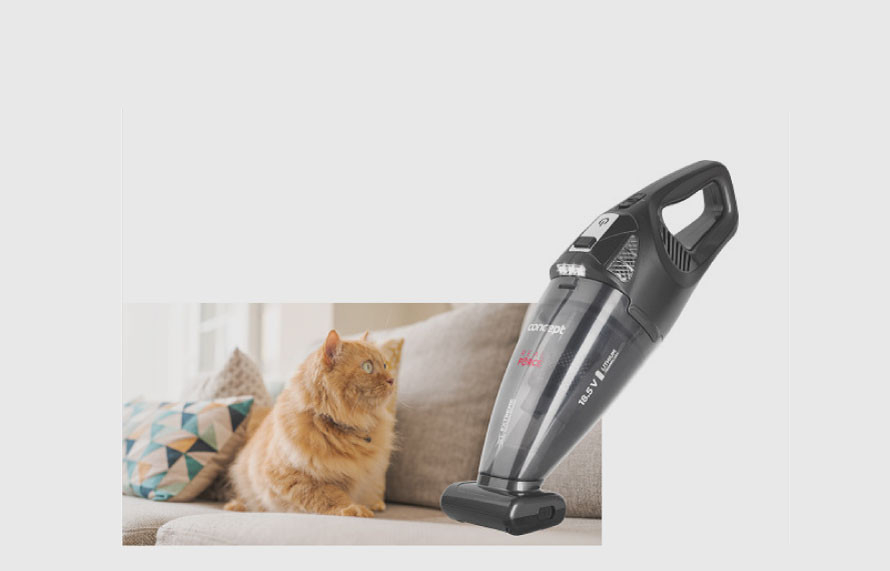 PET motorizovaný turbokartáč – specialista na chlupy