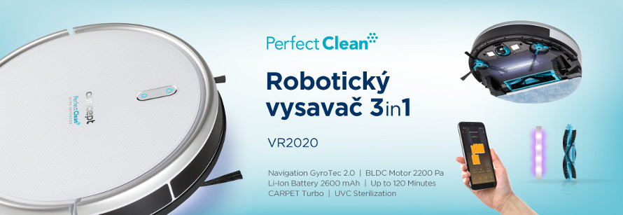 Představení robotického vysavače Concept VR2020